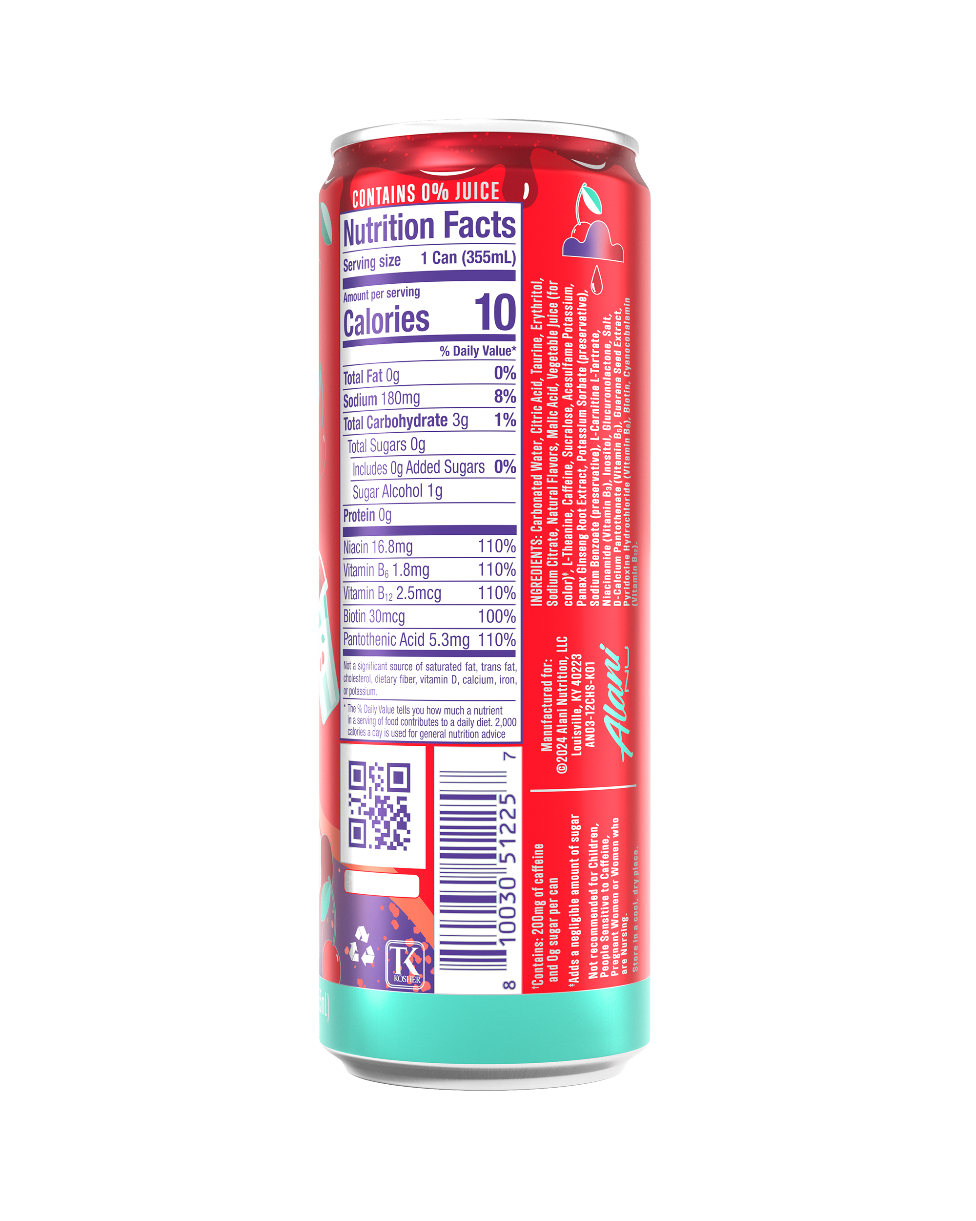 Energy Drink - Cherry Slush (8JXX)