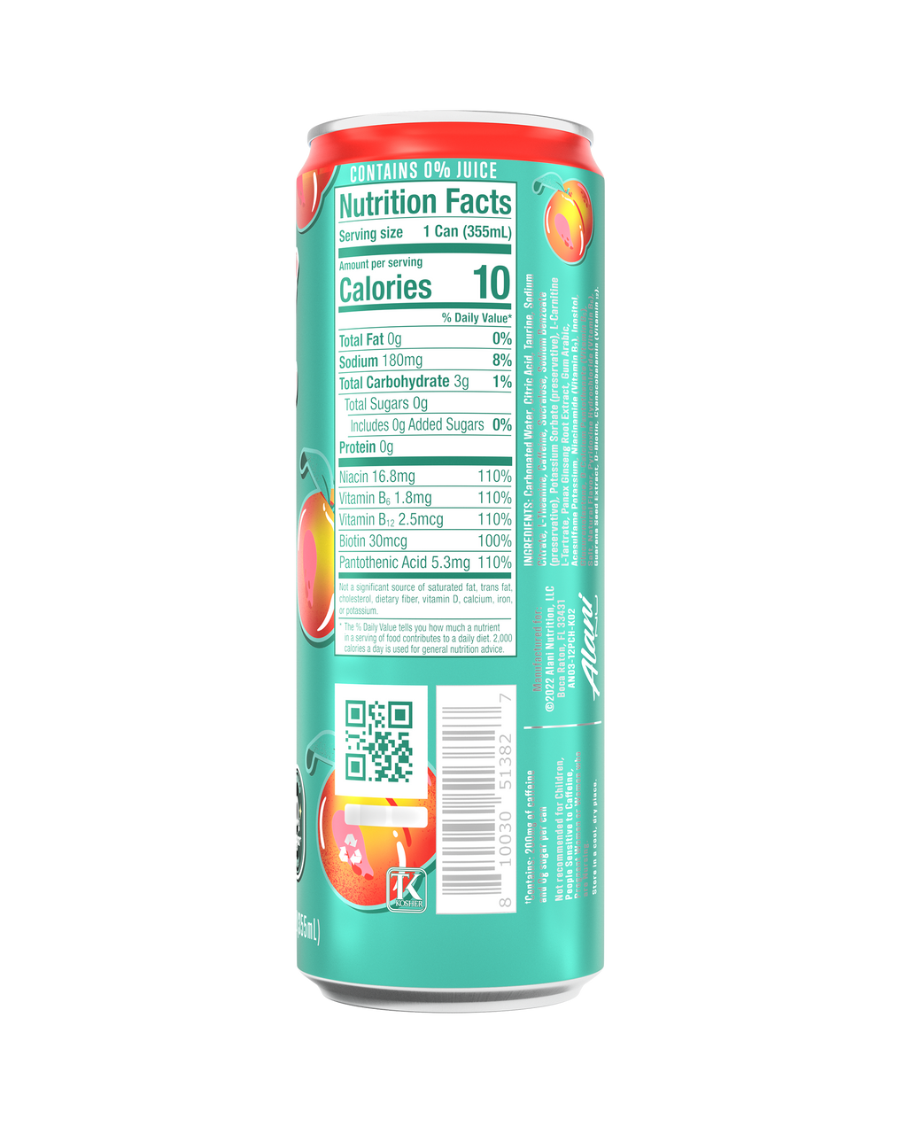 Energy Drink - Juicy Peach (NO5E)