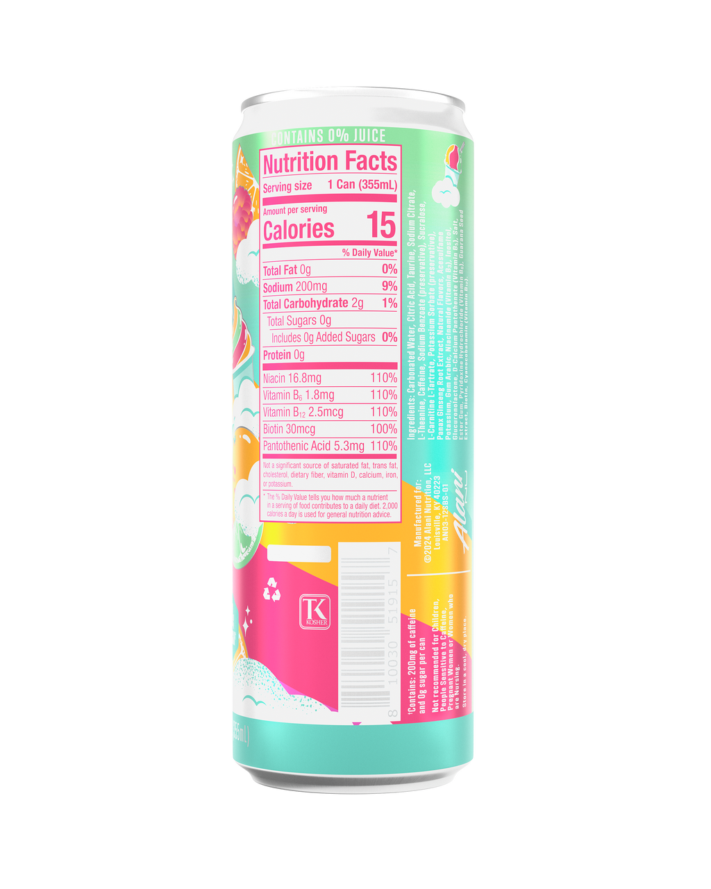 Energy Drink - Sherbet Swirl (LAQP)